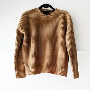 Missguided Camel Chunky Knit Sweater